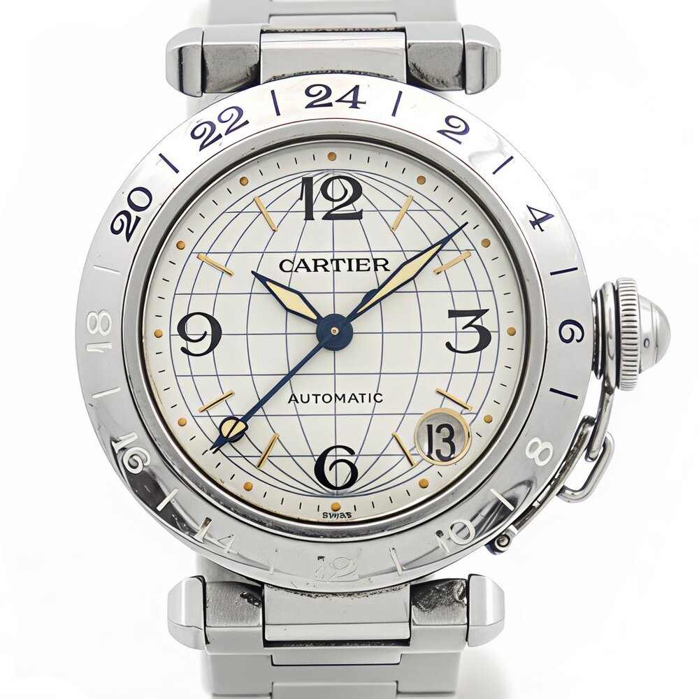 Cartier Watch Pasha C Gmt 35mm Automatic 1999